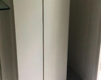Wood storage cabinet 