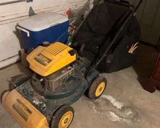 Yard man yard vacuum 