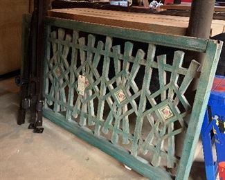 Headboard and bed frame
