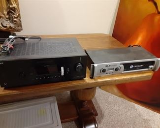 A/V receiver and amplifier