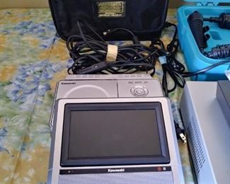Portable Car DVD Player Kit w/cables