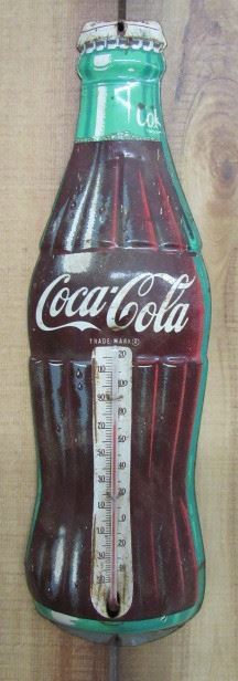 Metal Coca-Cola Thermometer