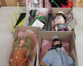 Madame Alexander Wizard of Oz Dolls w/Boxes