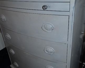 Vintage Dresser painted white