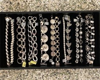 Sterling silver bracelets