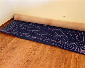 Peddada Prism 100% New Zealand wool area rug, handmade in India and never used