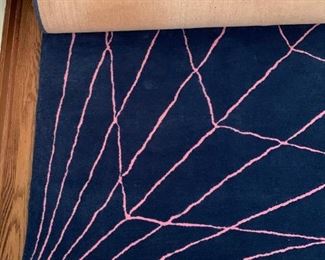 Peddada Prism 100% New Zealand wool area rug, handmade in India and never used