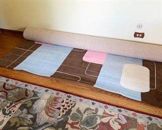 Peddada Softurf 100% New Zealand wool area rug, handmade in India and never used