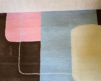 Peddada Softurf 100% New Zealand wool area rug, handmade in India and never used