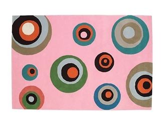 Peddada Wholesome 100% New Zealand wool area rug, handmade in India and never used