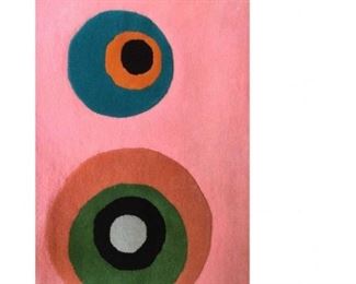 Peddada Wholesome 100% New Zealand wool area rug, handmade in India and never used