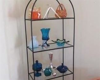 Vintage MCM Arthur Umanoff display shelf