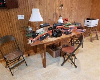 Vintage Lionel trains