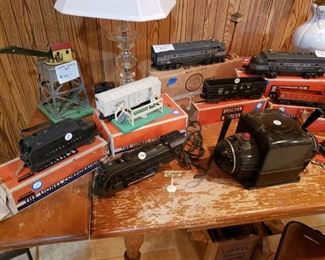 Vintage Lionel trains