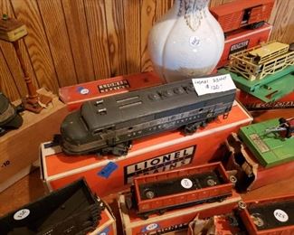 Vintage Lionel trains