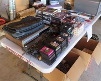 Vintage Atari cartridges