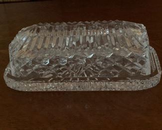 Waterford Butter Dish/Lid