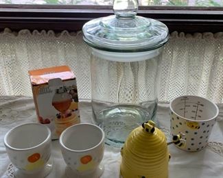 $14.00......Large Container Jar and more (A29)