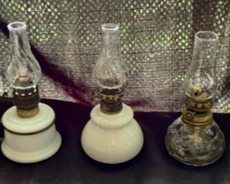 $30.00......5 Small Mini Oil Lamps (A45)