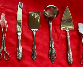 CLEARANCE !  $6.00 now, was $20.00......Brand New Silver Plate Serving Flatware Set (A129)