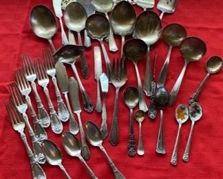 $20.00..........Assortment of Plated Silverware (A116)
