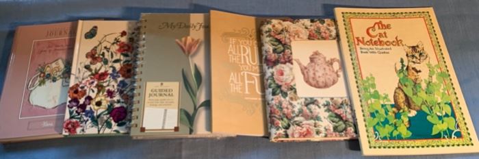 CLEARANCE!  $4.00 now, was $10.00......6 New Journals (A199)
