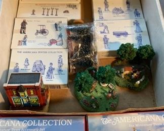 $14.00......Box of Pewter Miniatures (A196)