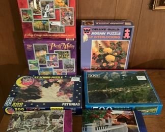 HALF OFF !  $5.00 now, was $10.00......7 Newer Puzzles (A184)
