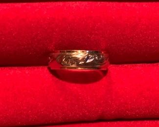 $80.00......14k Gold Ring Size 6.0