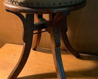 $20.00.......Antique Stool, 17" tall (A307)