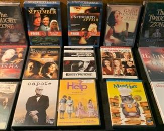 HALF OFF !  $10.00 now, was  $20.00.........15 Movies, many brand new (A272)
