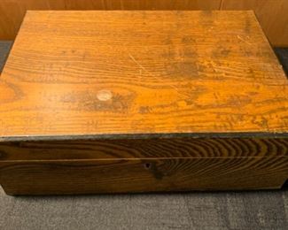 $16.00........Antique Oak Writing Lap Desk (A261)