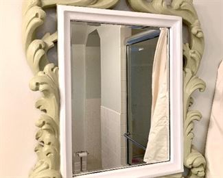 Price Coming Soon! POSH Golden Framed Mirror - Measures 26” x 33”