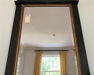 $300 - DISTINCTIVE Framed Beveled Mirror - Measures 33.5” x 53”
