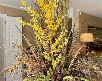 $200 - GORGEOUS Yellow Floral Arrangement #14 - Measures 36” Wide x 52” Tall