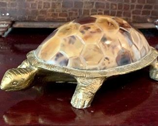 $150 - LUXURY Maitland-Smith Turtle - Measures 7” Long