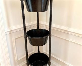 $150 - 3 Tier Garden Stand - Measures 13” wide x 49” tall
