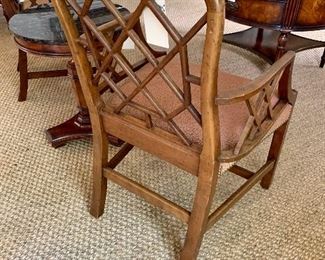 $500 PAIR - Baker Chippendale Chairs - EXCELLENT CONDITION- Measures 24” x 20” x 38.5”