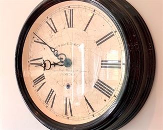 $38 - Great Wall Clock - Measures 18" Diameter