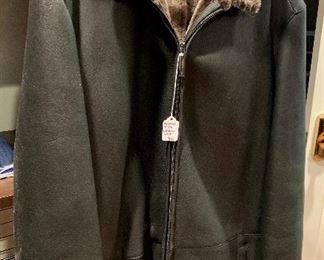 $150 - DESIGNER Andrew Marc Leather Coat