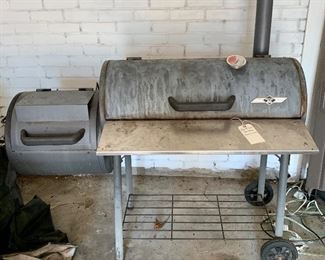 $100 - Bar B Chef Smoker - You Move! - Measures 56" x 30" x 52"