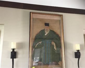 Qing Dynasty Mandarin Man Portait