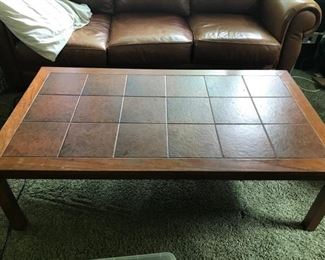 tile inlay coffee table