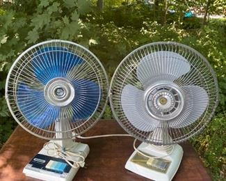 two fans