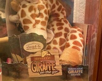 Who doesn't want a giraffe to purr them to sleep????