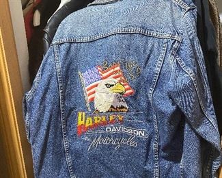 Harley Davidson jean jacket