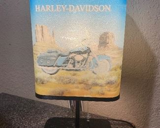 Harley-Davidson lamp