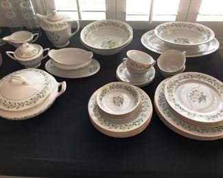 Princess China service for 4 with coordinating serving pieces