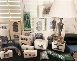 Dept. 56 winter decor - Dickens village etc.