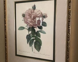 Lovely framed wall art